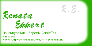 renata eppert business card